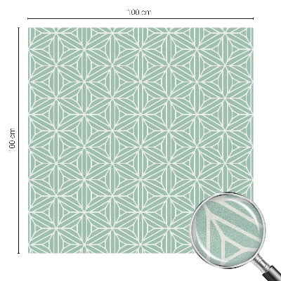 Witraż przyklejany na okno folia matowa Harmonijna struktura