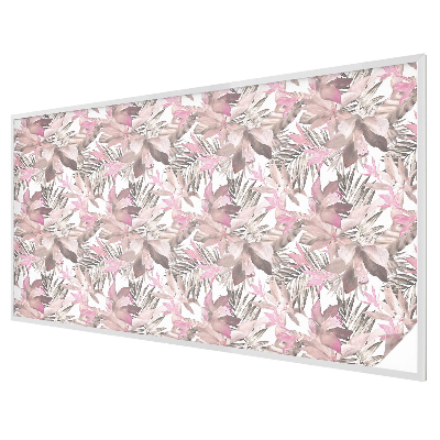 Witraż przyklejany na okno folia matowa Pastelowe kwiaty