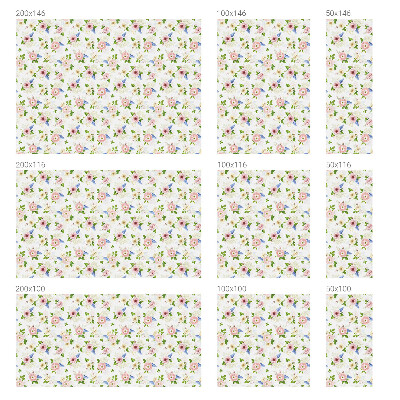 Folia okienna dekoracyjna witraż Kwiatowy wzór