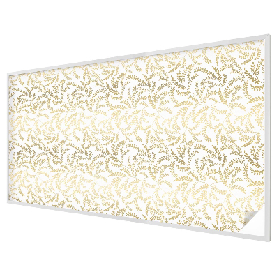 Witraż przyklejany na okno folia matowa Roślinny wzór