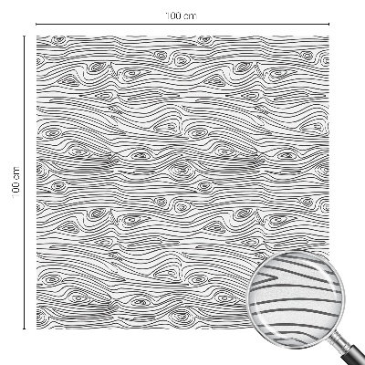 Folia okienna dekoracyjna witraż Linie drewna
