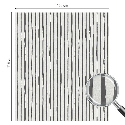 Folia mleczna na okno wzór witraż Pionowe pasy