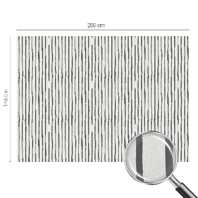 Folia mleczna na okno wzór witraż Pionowe pasy