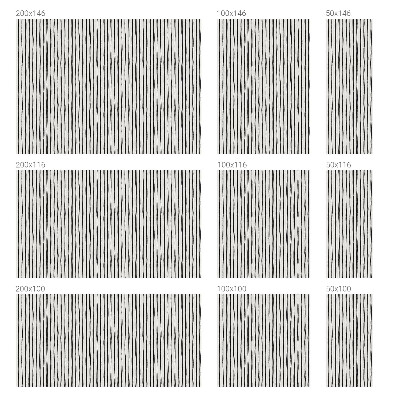 Folia mleczna na okno wzór witraż Pionowe pasy