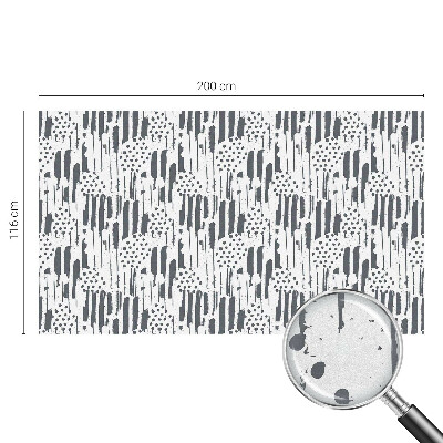 Folia okienna dekoracyjna witraż Pasy i kropki