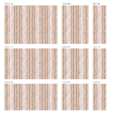 Folia mleczna na okno wzór witraż Brązowe pasy