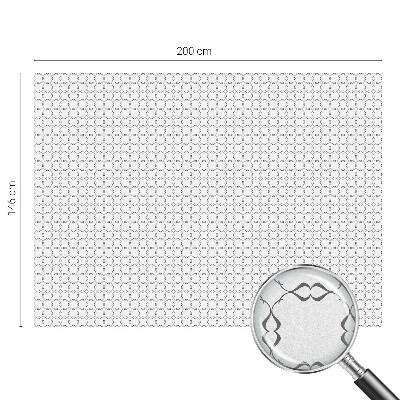 Naklejka witraż na szybę mleczna Geometryczne linie