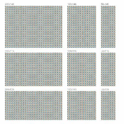 Folia okienna dekoracyjna witraż Geometryczna symetria