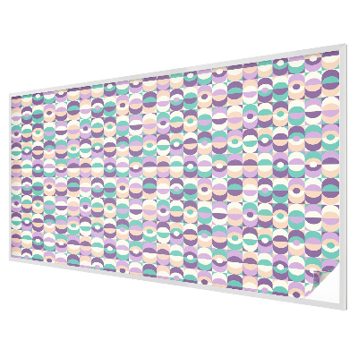 Witraż przyklejany na okno folia matowa Kolorowe wzory