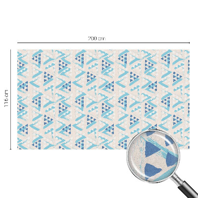 Folia okienna dekoracyjna witraż Geometryczne wzory