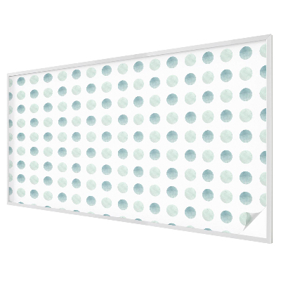 Witraż przyklejany na okno folia matowa Delikatne kręgi