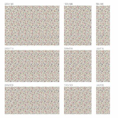 Witraż przyklejany na okno folia matowa Barwna egzotyka