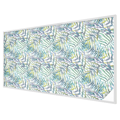 Folia okienna dekoracyjna witraż Tropikalna akwarela