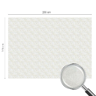 Witraż przyklejany na okno folia matowa Geometryczne wzory