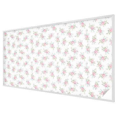 Folia mleczna na okno wzór witraż Romantyczne róże