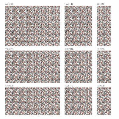 Naklejka witraż na szybę mleczna Kwiatowa elegancja