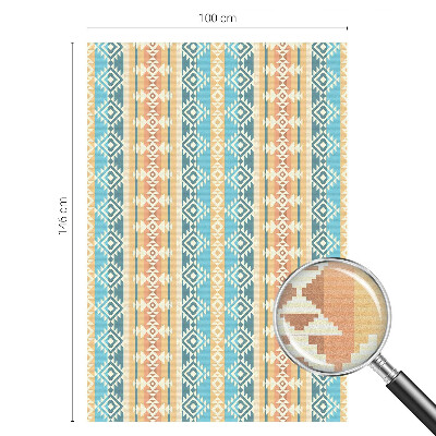 Folia okienna dekoracyjna witraż Geometryczne motywy