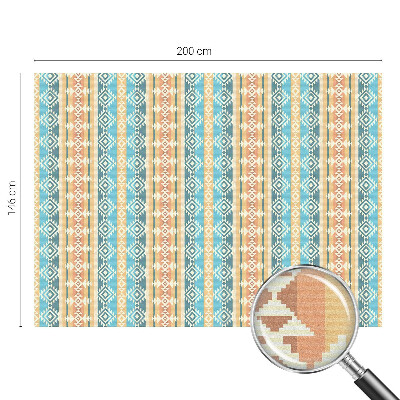 Folia okienna dekoracyjna witraż Geometryczne motywy