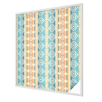 Folia okienna dekoracyjna witraż Geometryczne motywy