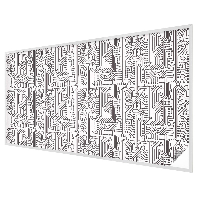 Folia okienna dekoracyjna witraż Techniczny motyw