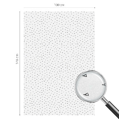 Folia okienna dekoracyjna witraż Geometryczne trójkąty