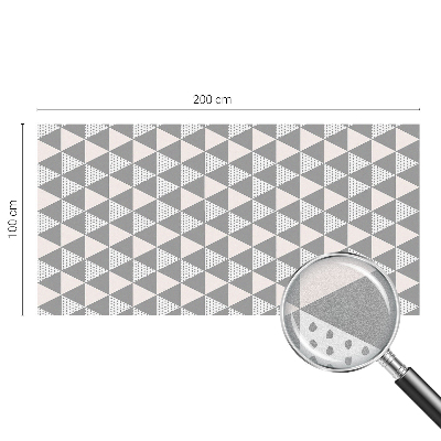 Naklejka witraż na szybę mleczna Nowoczesna geometria