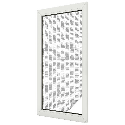 Witraż przyklejany na okno folia matowa Minimalistyczne linie