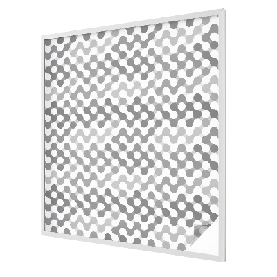 Folia okienna dekoracyjna witraż Geometria fal