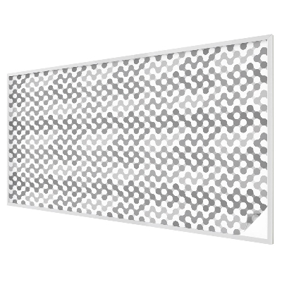 Folia okienna dekoracyjna witraż Geometria fal