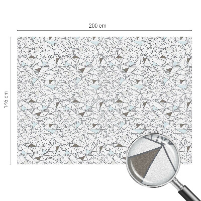 Naklejka witraż na szybę mleczna Abstrakcyjne kształty