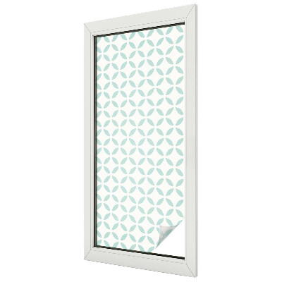 Witraż przyklejany na okno folia matowa Abstrakcyjne kształty