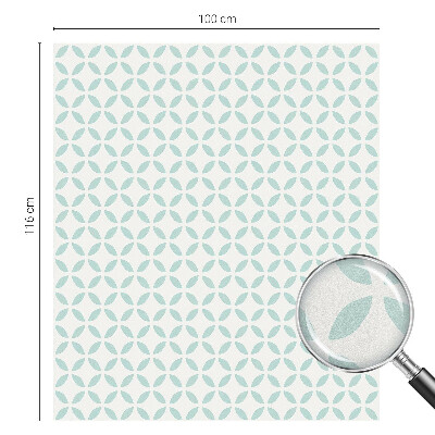 Witraż przyklejany na okno folia matowa Abstrakcyjne kształty