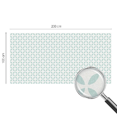 Witraż przyklejany na okno folia matowa Abstrakcyjne kształty