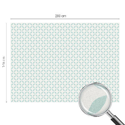 Witraż przyklejany na okno folia matowa Abstrakcyjne kształty