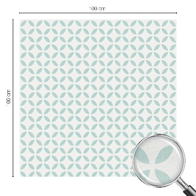 Witraż przyklejany na okno folia matowa Abstrakcyjne kształty