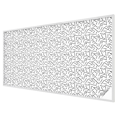 Folia mleczna na okno wzór witraż Abstrakcyjne zygzaki