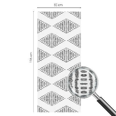 Naklejka witraż na szybę mleczna Geometryczne diamenty