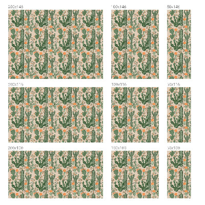 Naklejka witraż na szybę mleczna Zielone sukulenty