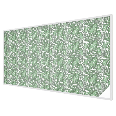 Folia okienna dekoracyjna witraż Zielona harmonia