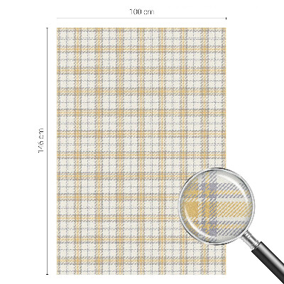 Witraż przyklejany na okno folia matowa Geometryczna kratka