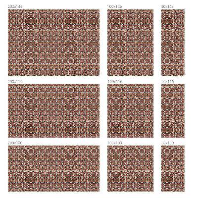 Folia mleczna na okno wzór witraż Kwiatowy ornament