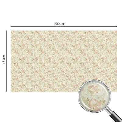 Witraż przyklejany na okno folia matowa Kwiatowa elegancja