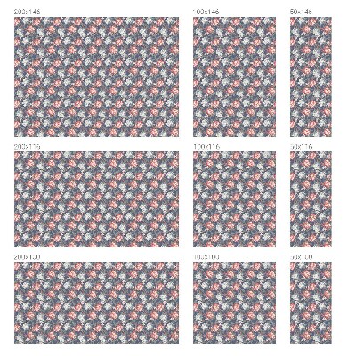 Naklejka witraż na szybę mleczna Kwiatowa elegancja