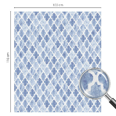 Folia okienna dekoracyjna witraż Akwarelowa elegancja