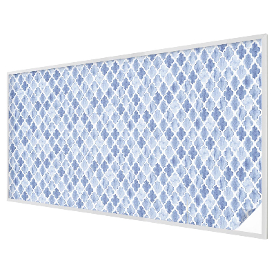 Folia okienna dekoracyjna witraż Akwarelowa elegancja