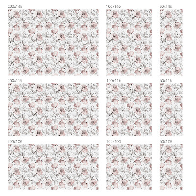 Folia okienna dekoracyjna witraż Różane liście