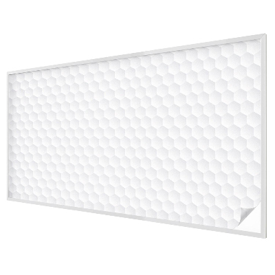 Witraż przyklejany na okno folia matowa Biała mozaika