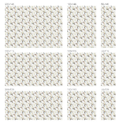 Folia mleczna na okno wzór witraż Ptaki natura