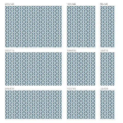 Witraż przyklejany na okno folia matowa Geometryczny wzór