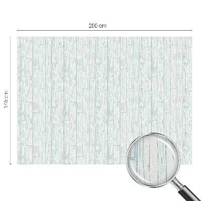 Witraż przyklejany na okno folia matowa Drewniany wzór